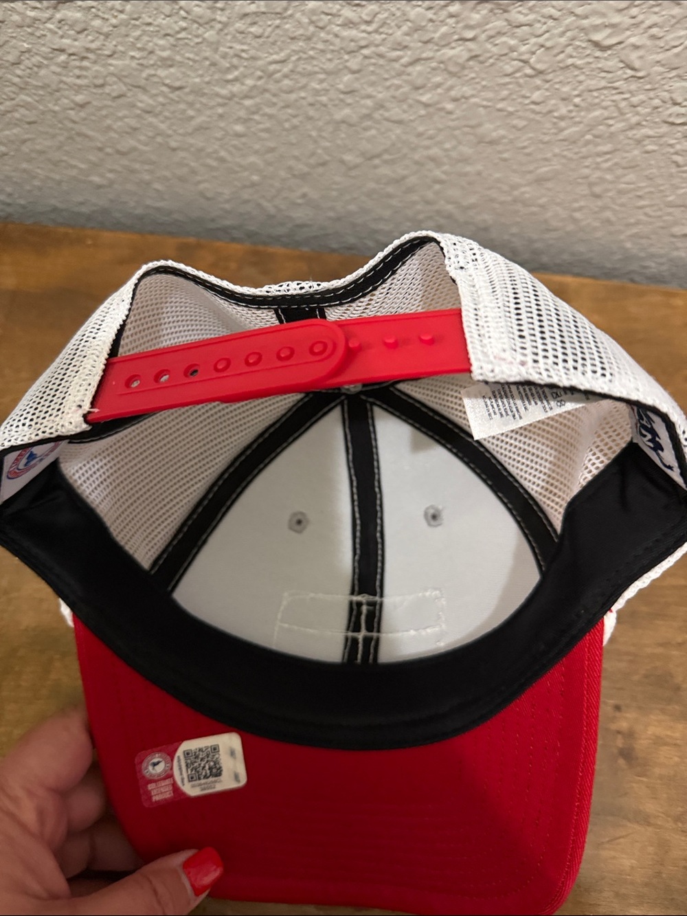 Ohio State Buckeyes Trucker Hat - Gray and Red NEW - Picture 5 of 5